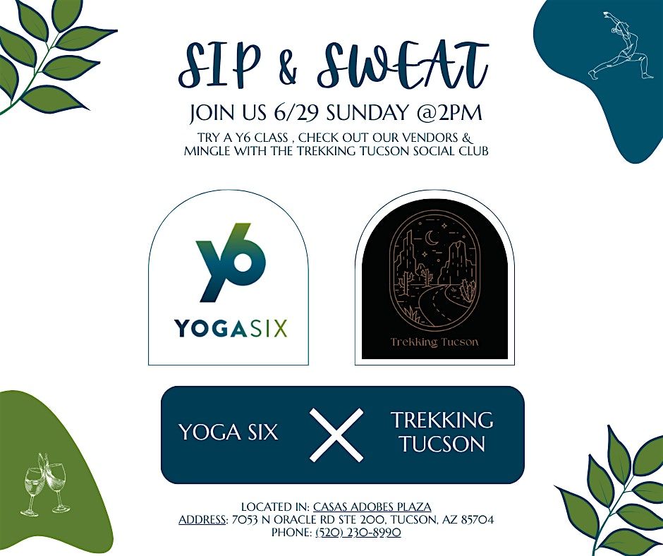 Sip & Sweat @YOGASIX, 29 June | Event in Tucson | AllEvents