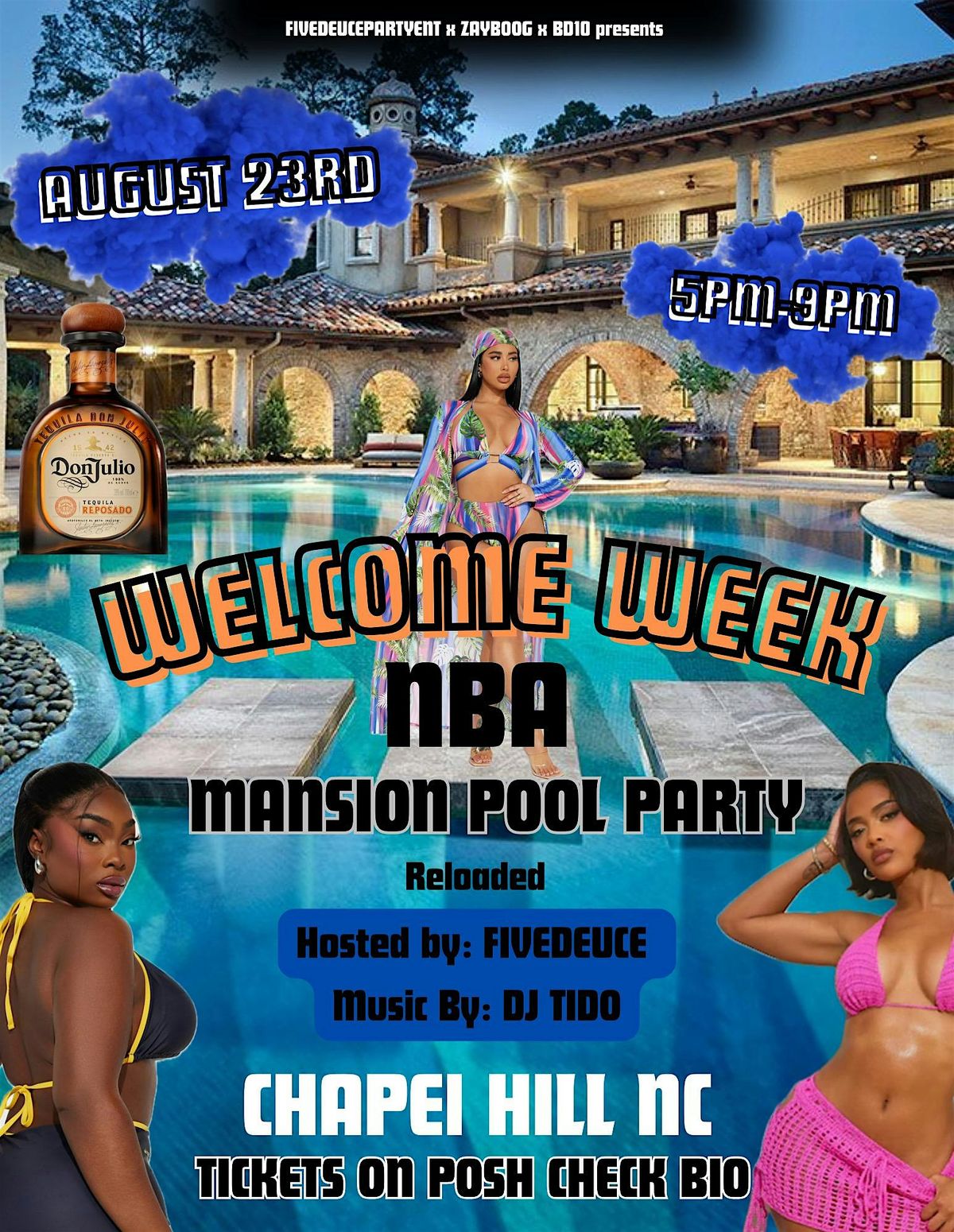 NBA MANSION PARTY RELOADED, 23 August | AllEvents