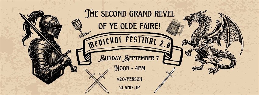 Medieval Festival 2.0 at Serpentine Cider, 7 September | Event in San Diego | AllEvents