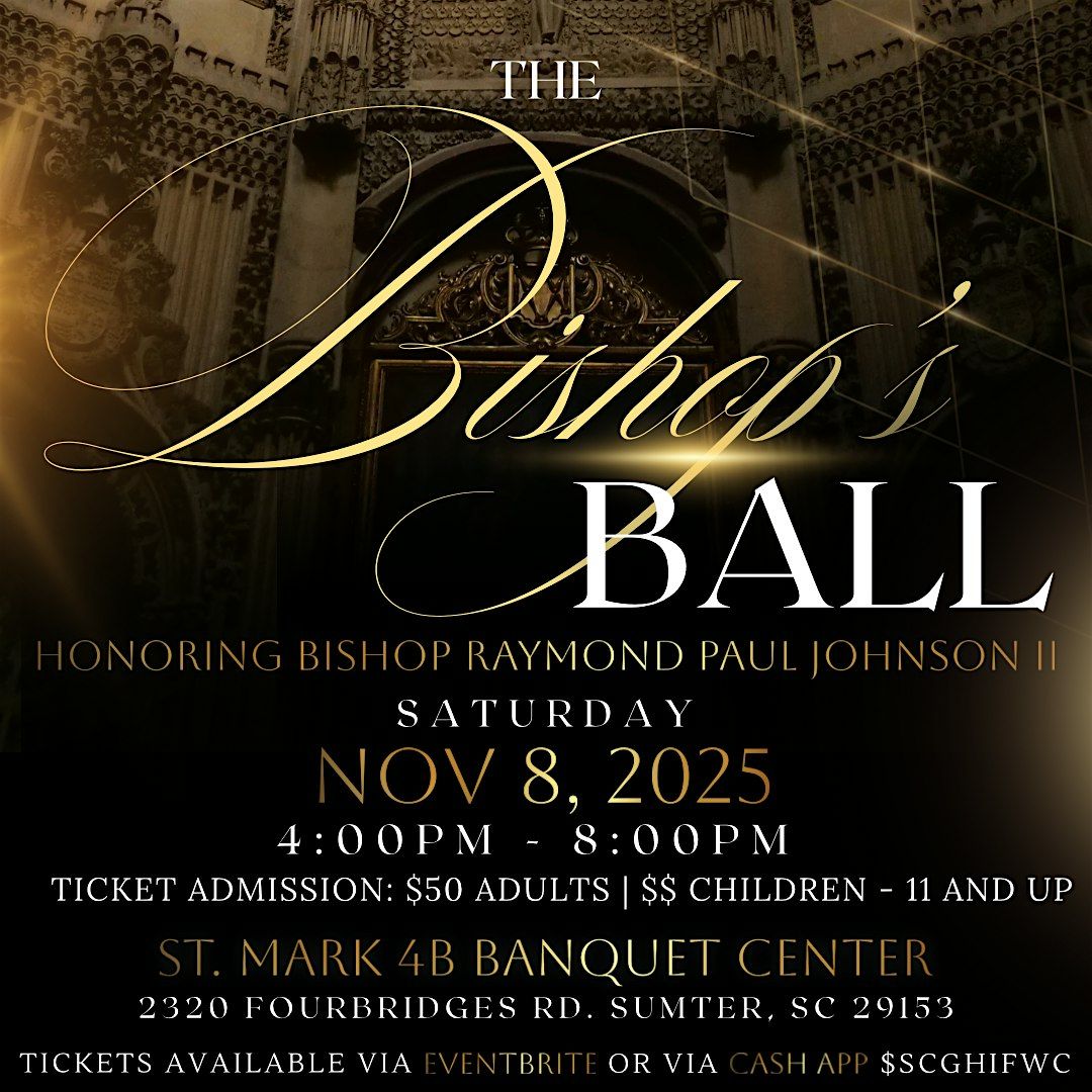 The Bishop’s Ball, 8 November | Event in Dalzell | AllEvents