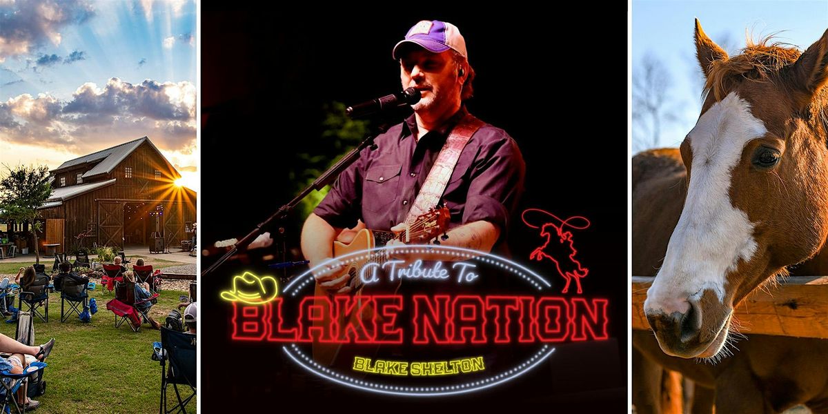 Blake Shelton covered by Blake Nation / Texas Wine / Anna, TX, 25 July | Event in Anna | AllEvents