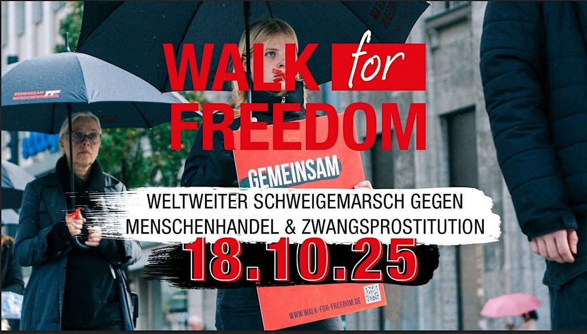 Walk for Freedom 2025, 18 October | Event in Düsseldorf | AllEvents