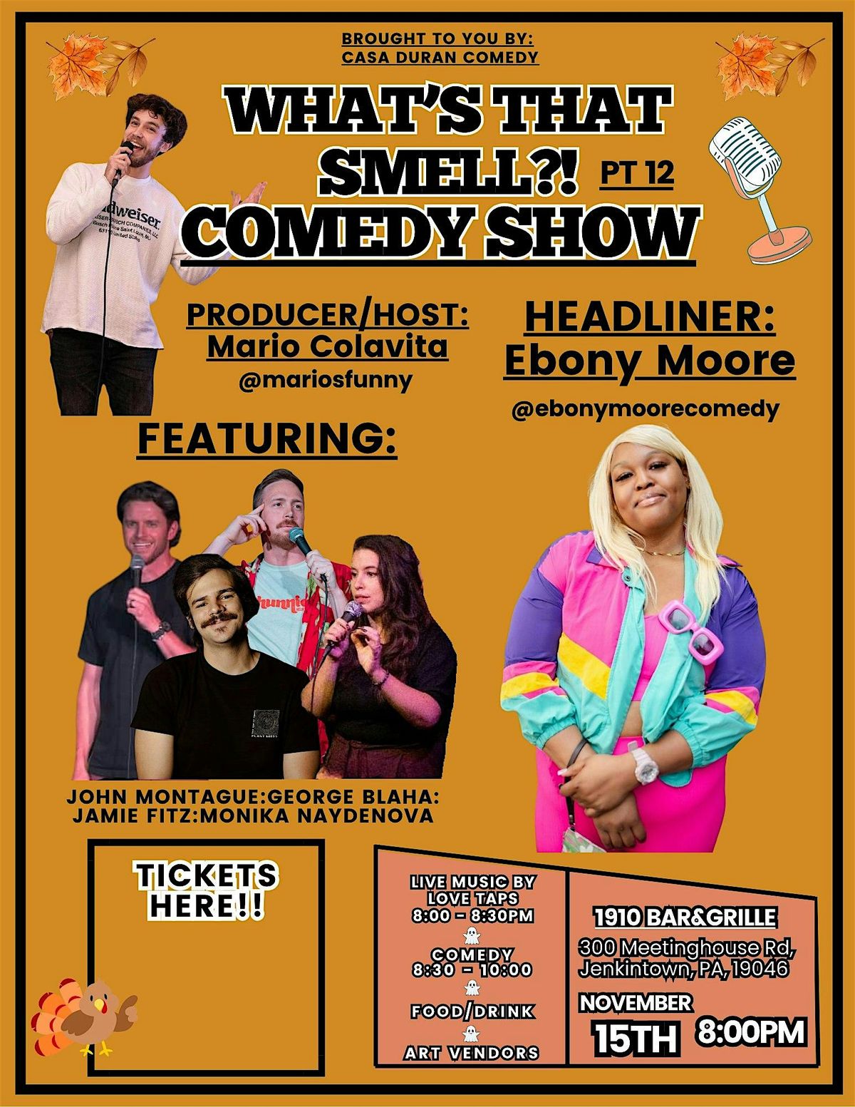 What's That Smell?! Comedy Show PART 12 | Event in Jenkintown | AllEvents