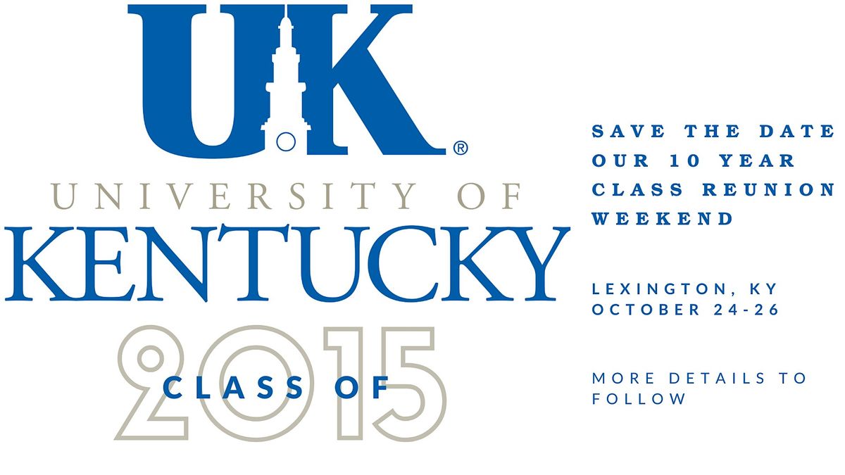 Class of 2015 Reunion Weekend- KEENELAND TAILGATE-LOCATION: THE HILL, 24 October | Event in Lexington | AllEvents