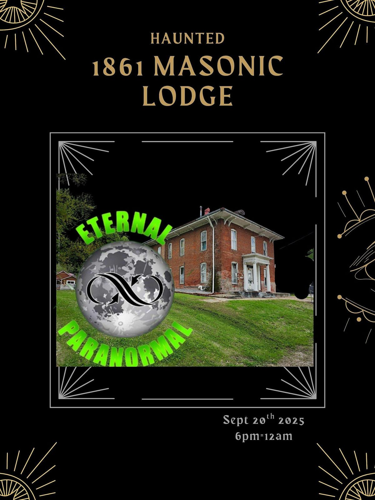 1861 Masonic Lodge Paranormal Investigation, 20 September | Event in Keithsburg | AllEvents