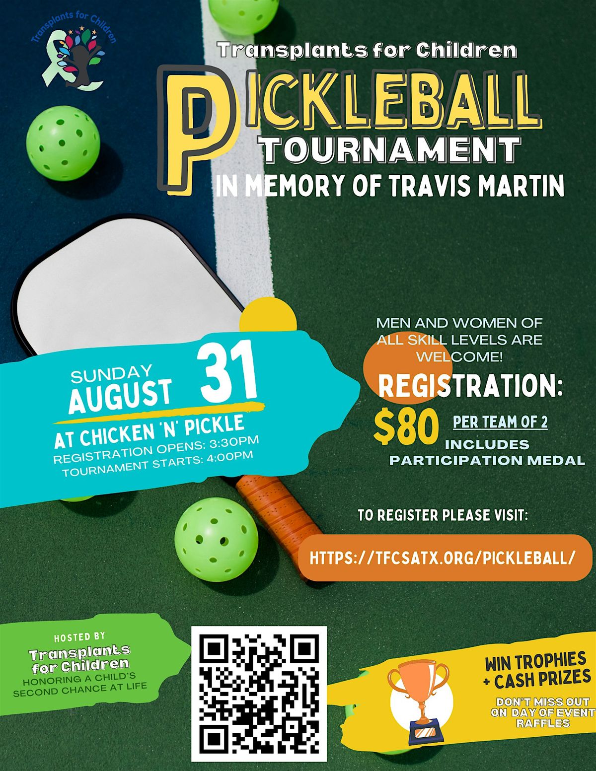 Pickleball Tournament, 31 August | Event in San Antonio | AllEvents