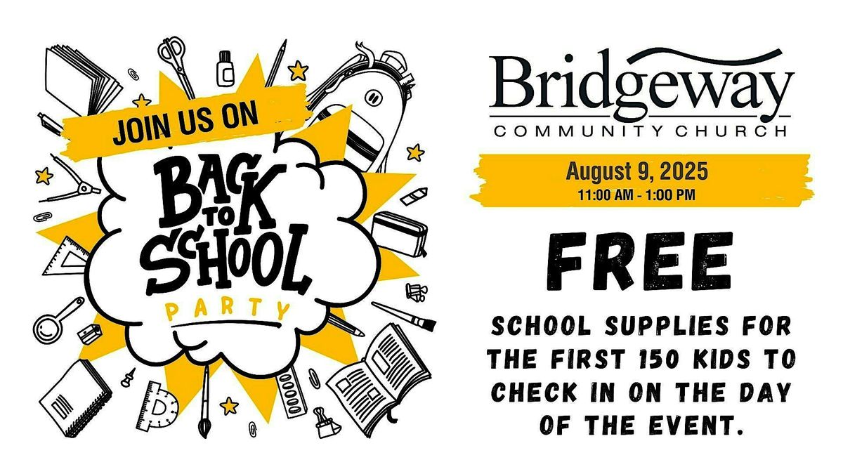 Back to School Party & Supplies - Owings Mills Campus, 9 August | Event in Owings Mills | AllEvents