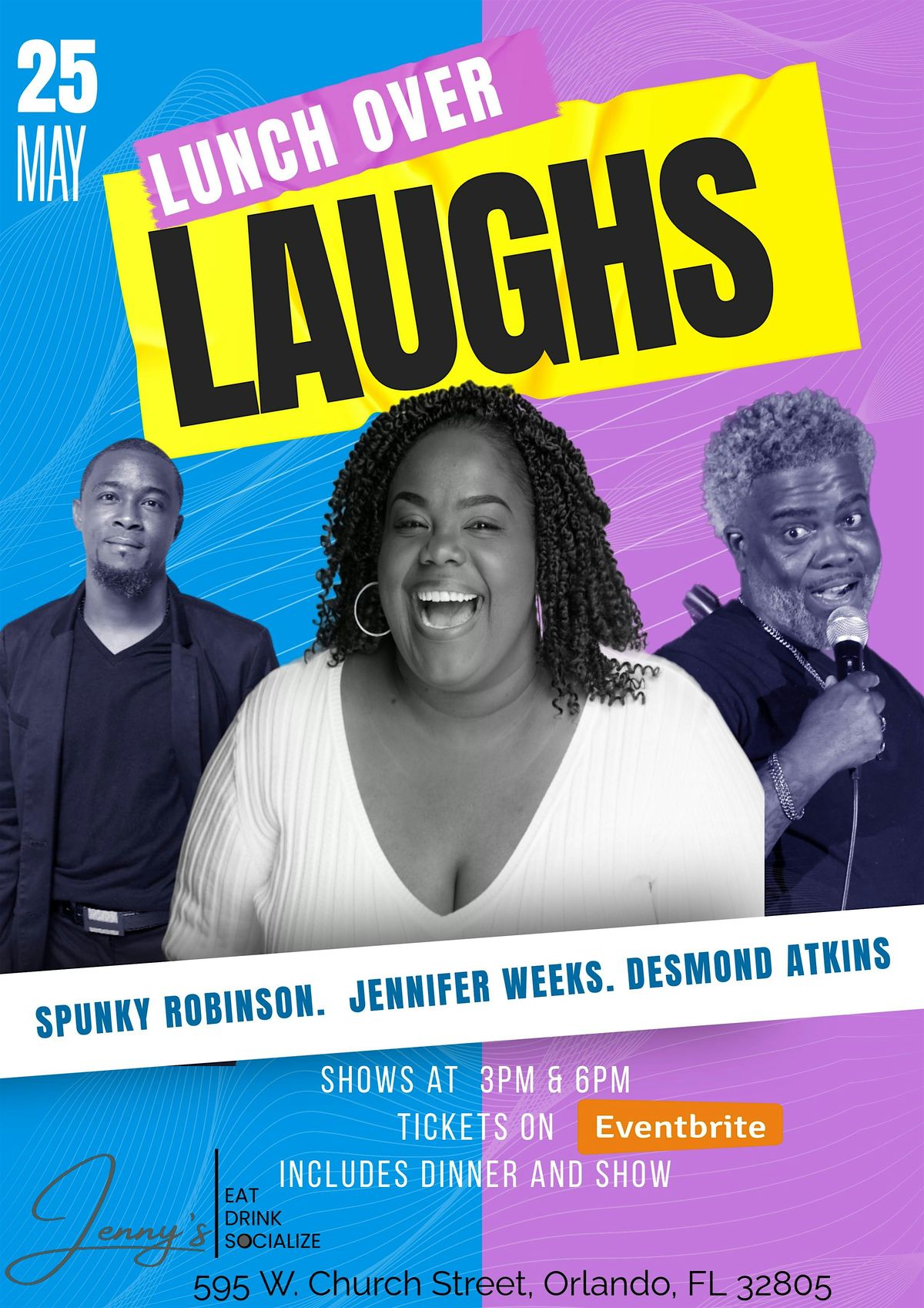 Lunch Over Laughs, 25 May | Event in Orlando | AllEvents