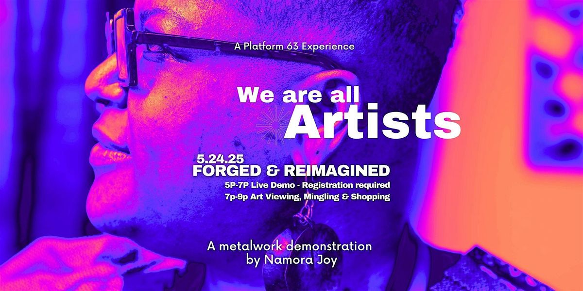 Forged & Reimagined: A Metalwork Jewelry Demonstration by Namora Joy, 24 May | Event in Chicago | AllEvents