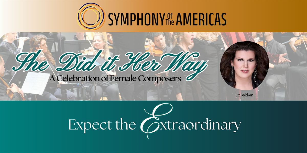 She Did It Her Way | Symphony of the Americas Up Close, 12 February | Event in Fort Lauderdale | AllEvents