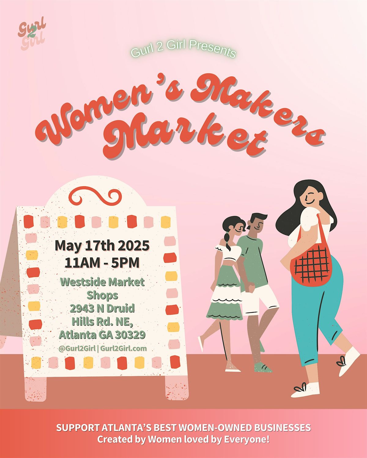 Atlanta Women’s Makers Market at Westside Market Shops, 17 May | Event in Atlanta | AllEvents