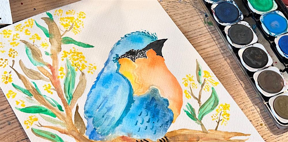 Let's Try... Watercolours at Wollongong Library (Ages 18+), 6 February | Event in Wollongong | AllEvents