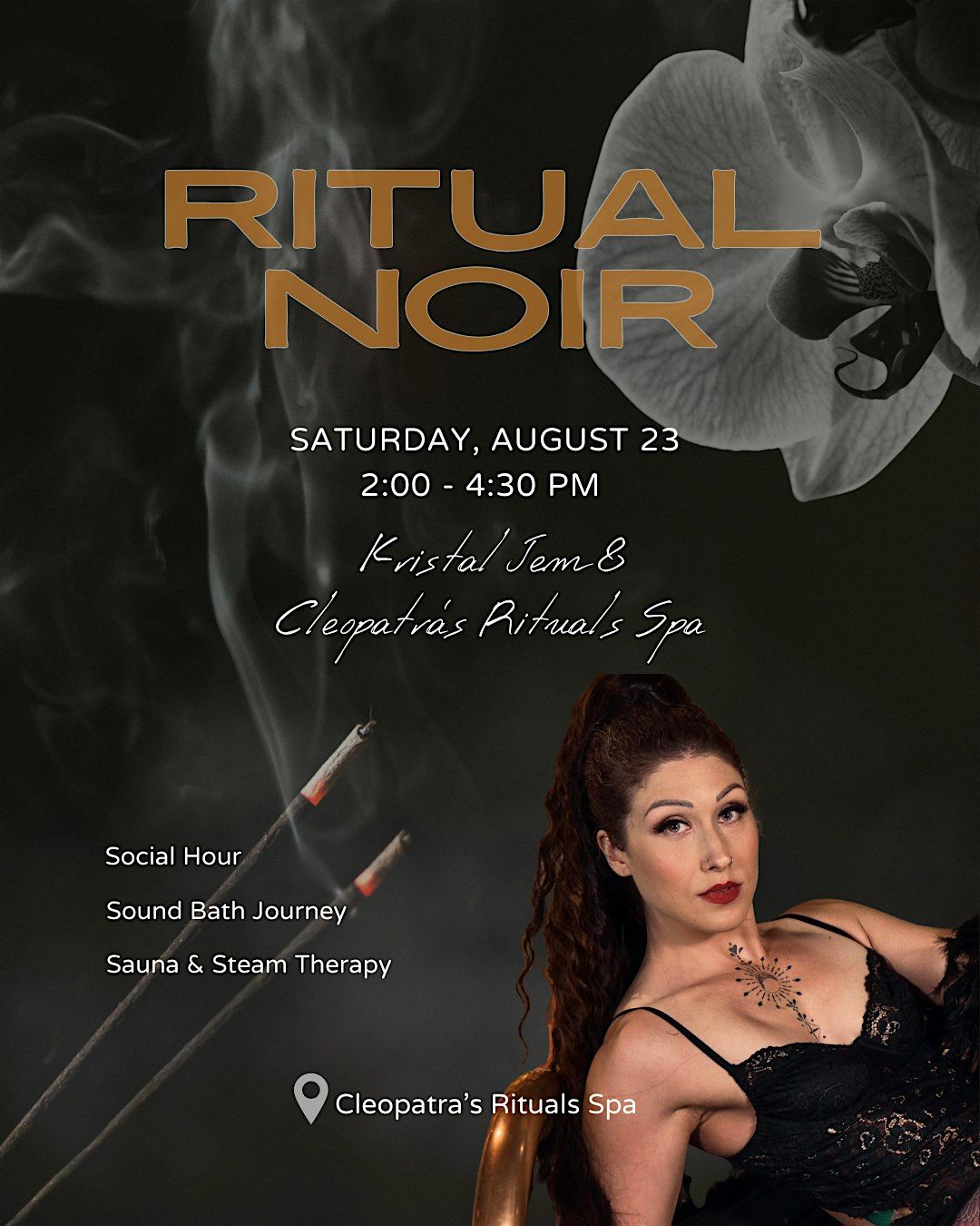 Ritual Noir: Sound, Steam & Ceremony., 23 August | Event in Kelowna | AllEvents