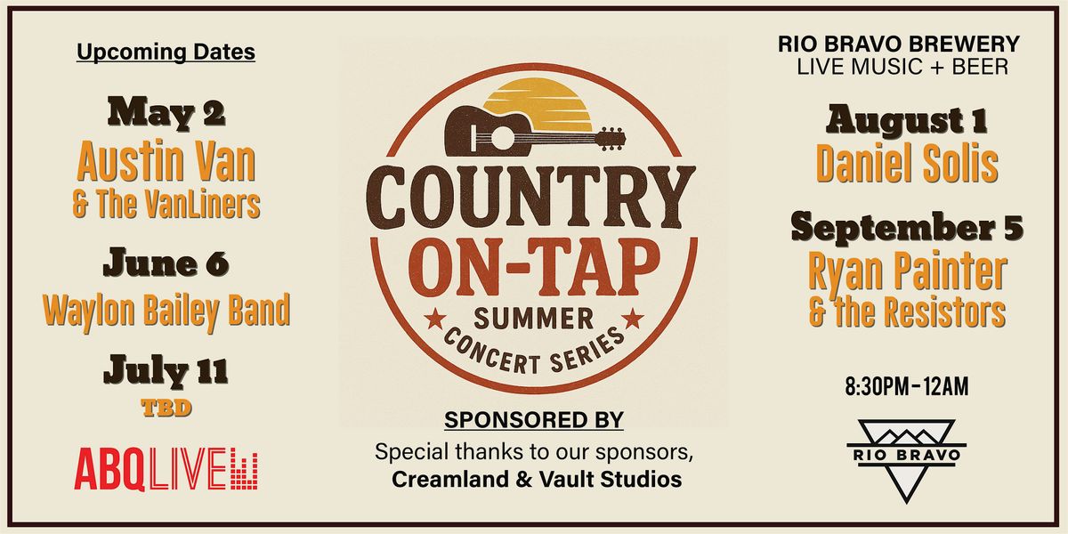Country On-Tap | Summer Concert Series, 2 May | Event in Albuquerque | AllEvents