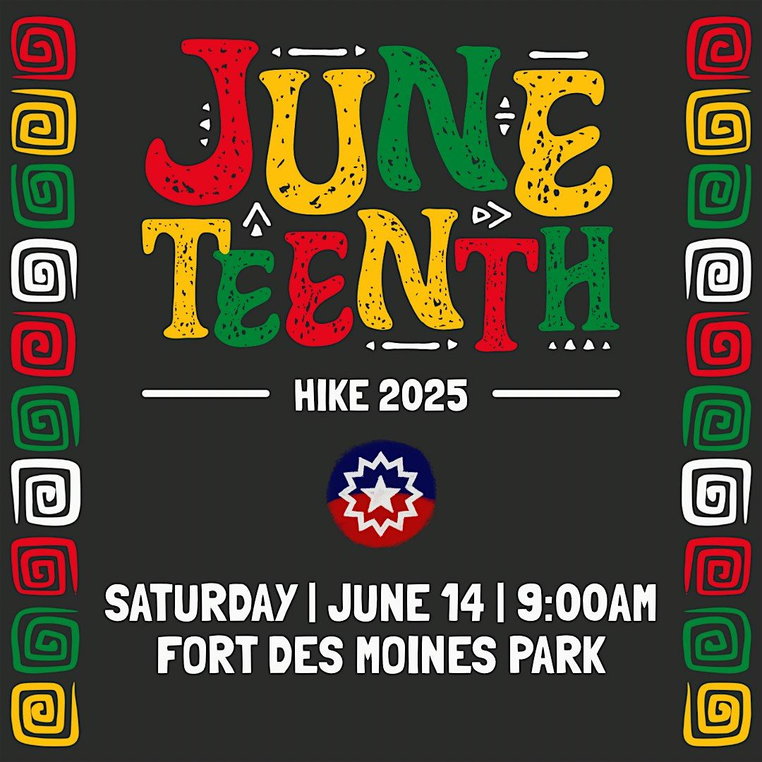Juneteenth Celebration Hike 2025, 14 June | Event in Des Moines | AllEvents