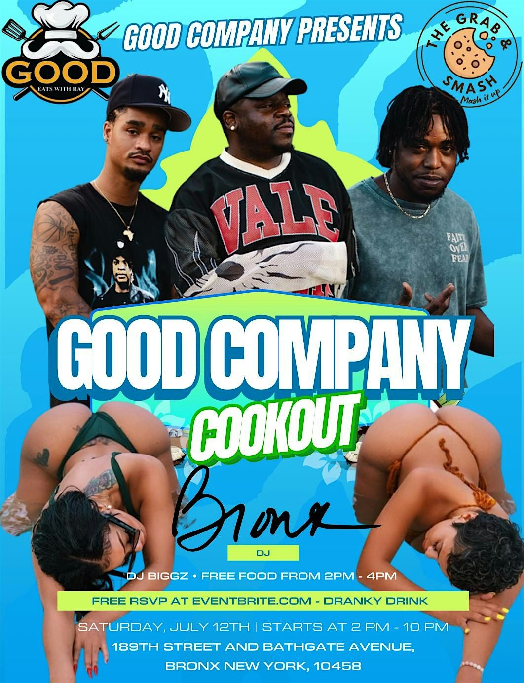 GOOD COMPANY COOKOUT, 5 July | Event in The Bronx | AllEvents