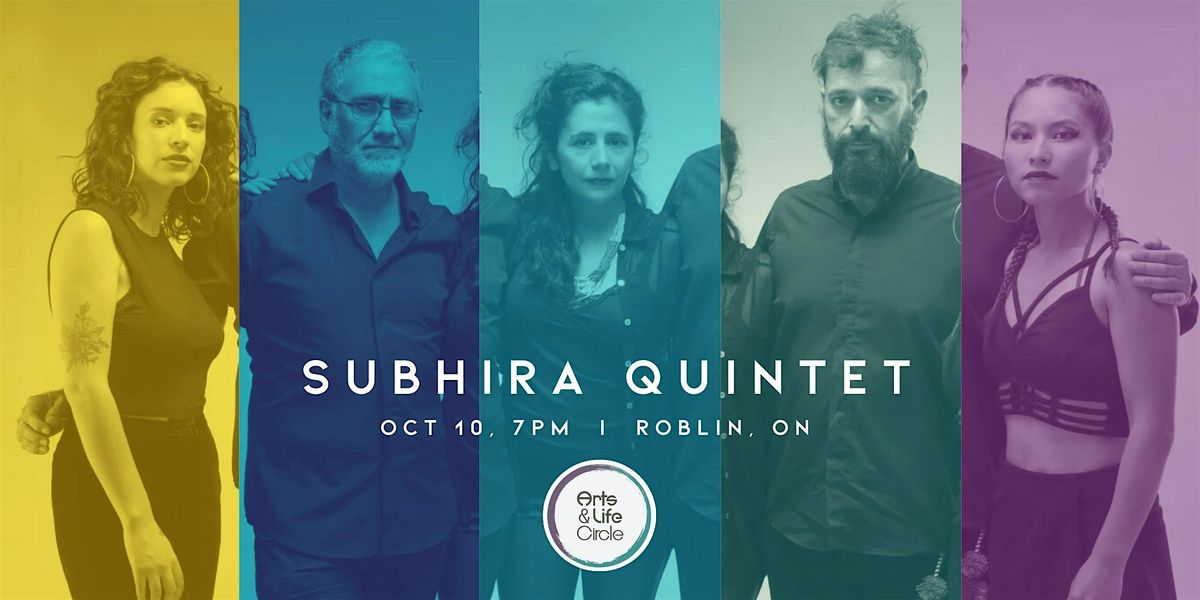 Subhira Quintet, Chilean Jazz!, 10 October | Event in roblin | AllEvents