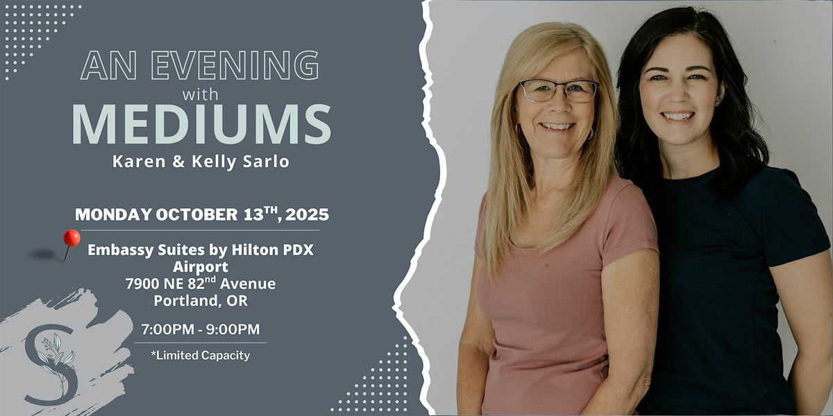 An Evening with Mediums - Portland, OR, 13 October | Event in Portland | AllEvents
