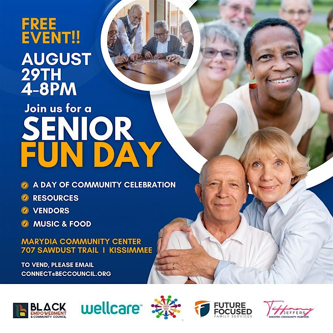FREE Senior Fun Day, 29 August | Event in Kissimmee | AllEvents