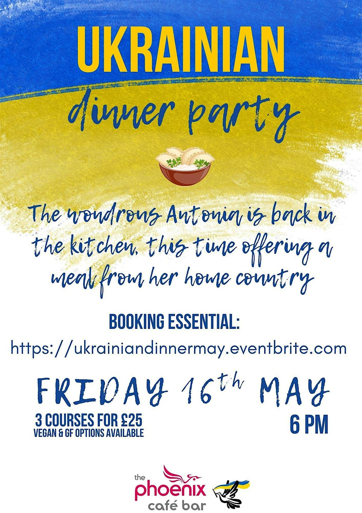Ukrainian Dinner Party, 16 May | Event in Findhorn | AllEvents