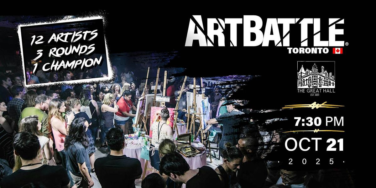 Art Battle Toronto - October 21, 2025, 21 October | Event in Toronto | AllEvents