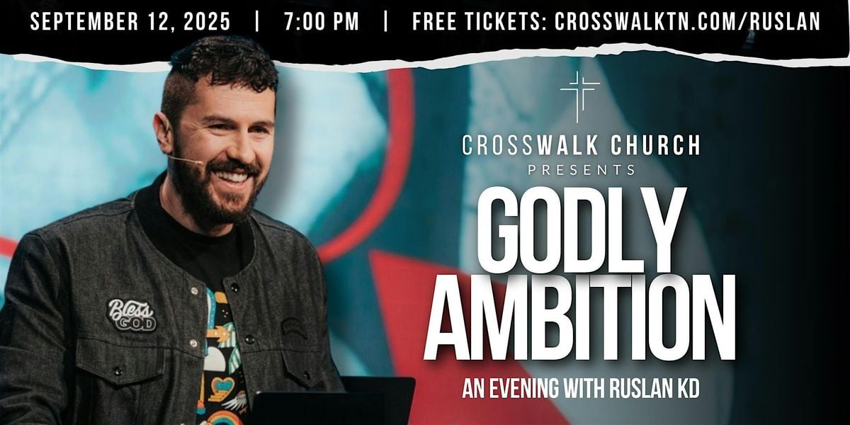 Godly Ambition: An Evening with Ruslan KD, 12 September | Event in Brentwood | AllEvents