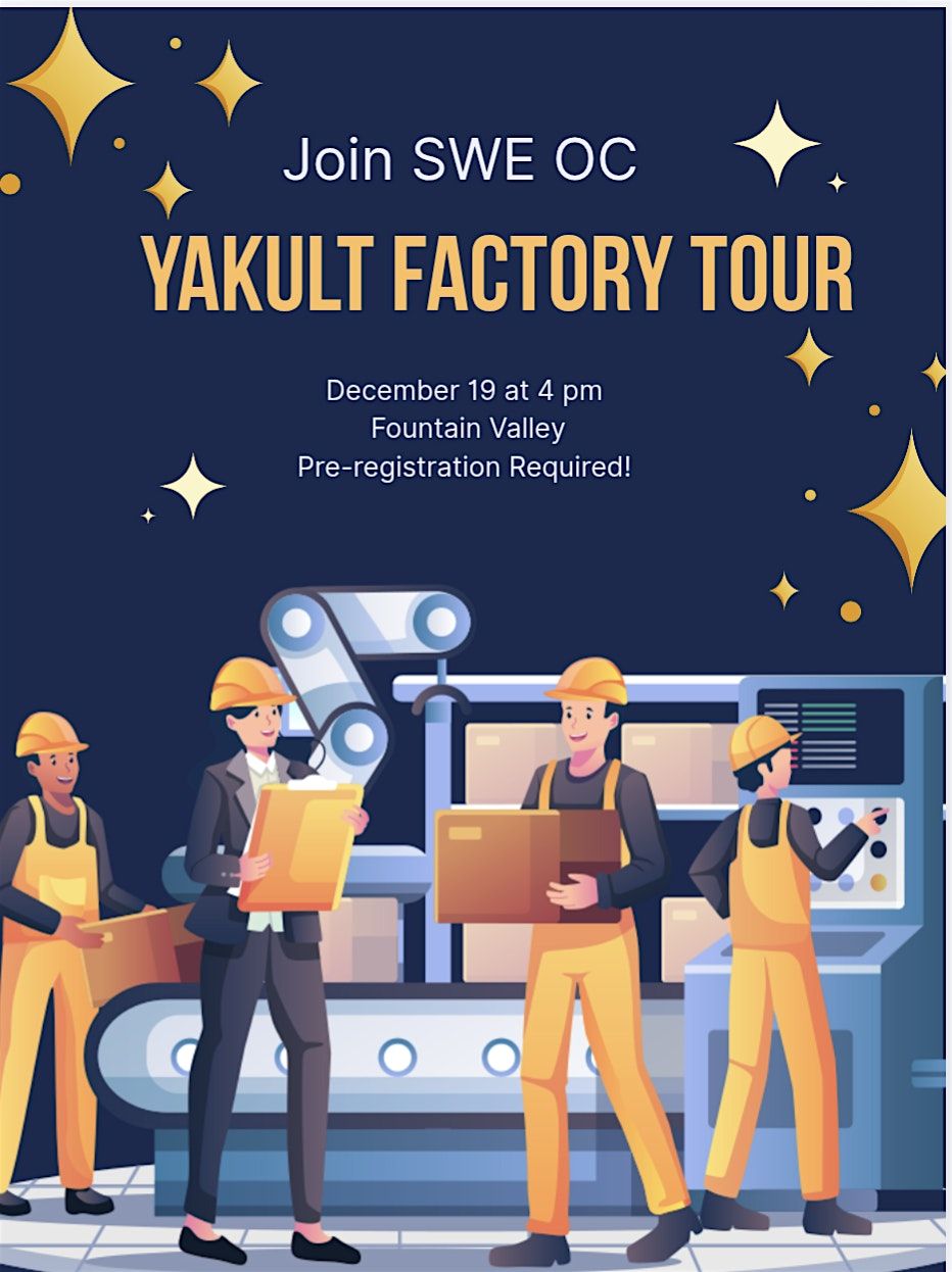 Yakult Factory Tour, 19 December | Event in Fountain Valley | AllEvents