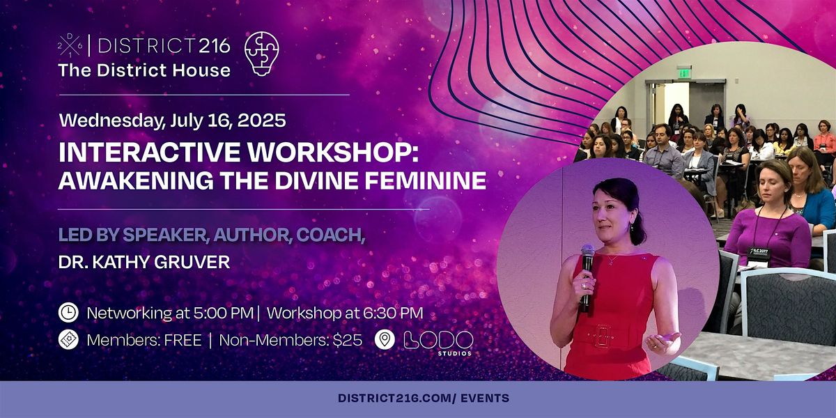 The District House (Wed. 07/16 Workshop with Dr. Kathy Gruver) | Event in Santa Barbara | AllEvents