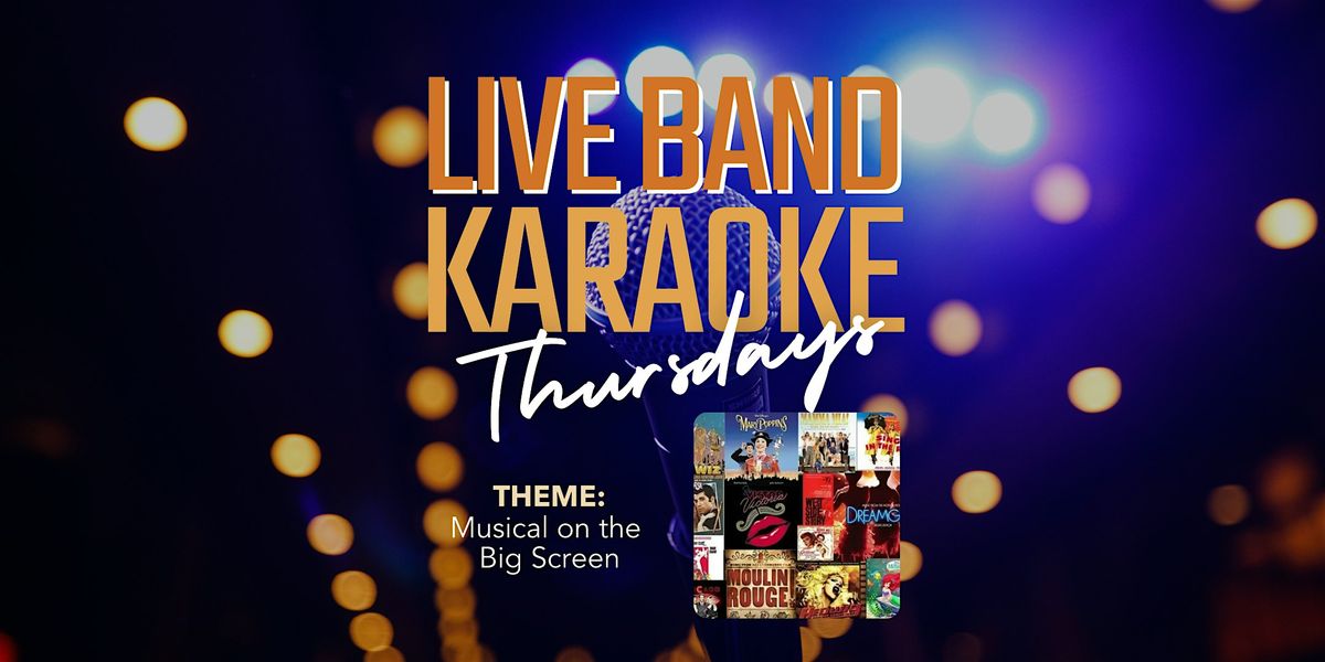 Live Band Karaoke - Musicals on the Big Screen | Event in Grapevine | AllEvents