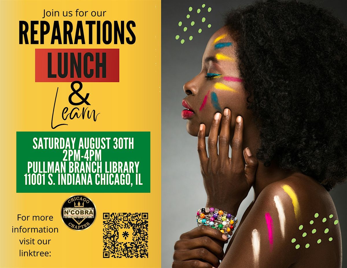 Reparations Lunch & Learn, 30 August | Event in Chicago | AllEvents