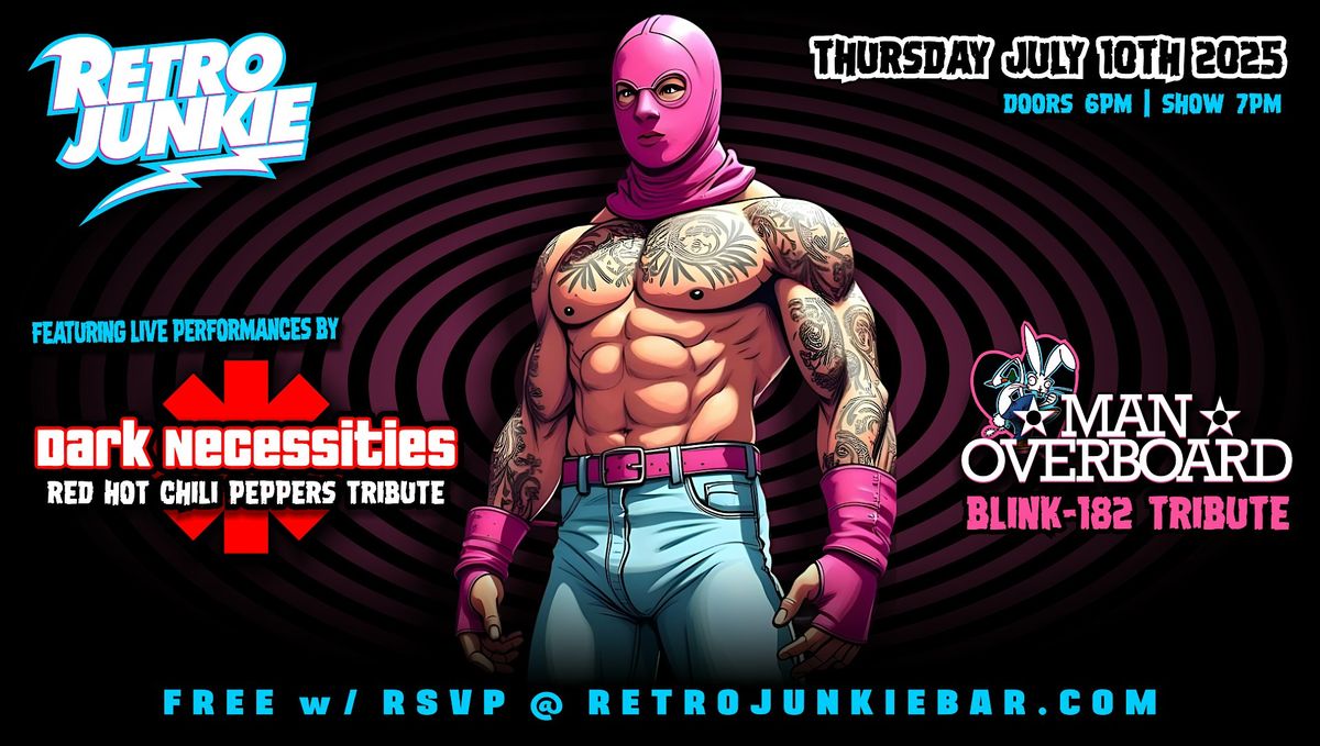 RED HOT CHILI PEPPERS & BLINK-182 Tributes...LIVE @ Retro Junkie!, 10 July | Event in Walnut Creek | AllEvents