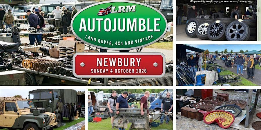 Land Rover, 4x4 and Vintage Autojumble Newbury 4 October 2026 - Visitor ...