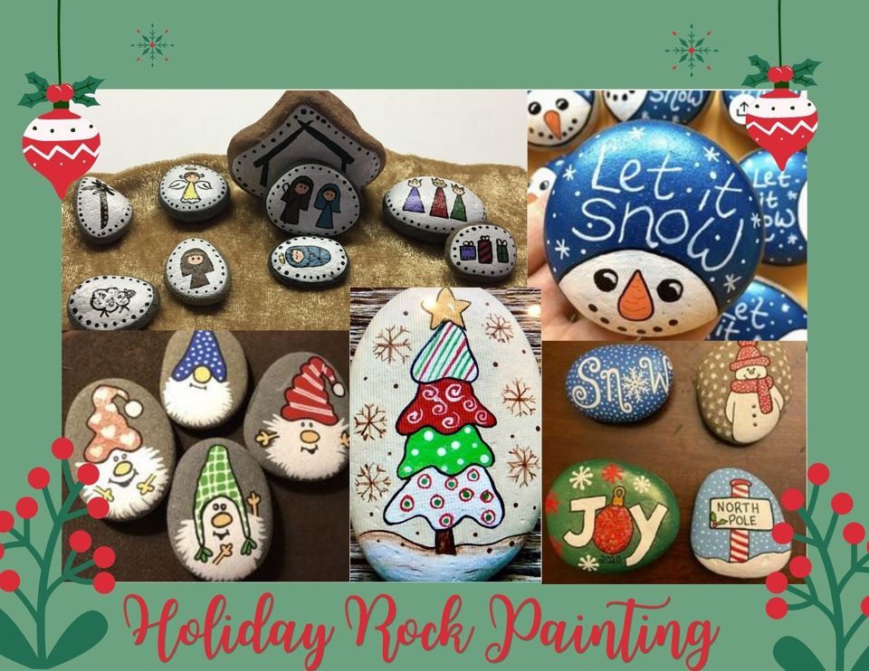 Holiday Rock Painting Pinspiration Albuquerque, 11 December