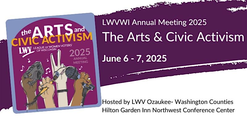 LWVWI Annual Meeting 2025, 6 June | Event in Milwaukee | AllEvents