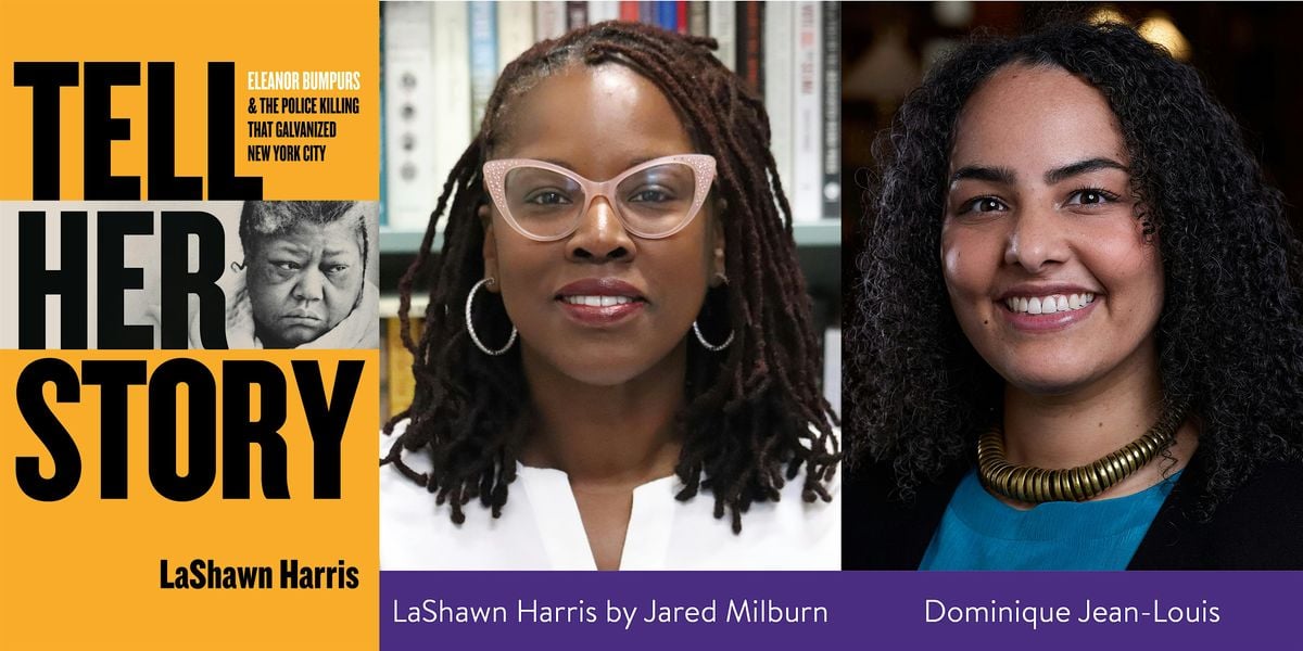Lashawn Harris, Author of “Tell Her Story”, 4 September | Event in Queens | AllEvents