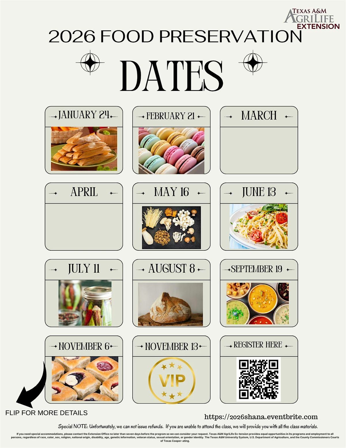 2026 Food Preservation, 24 January | Event in Angleton | AllEvents