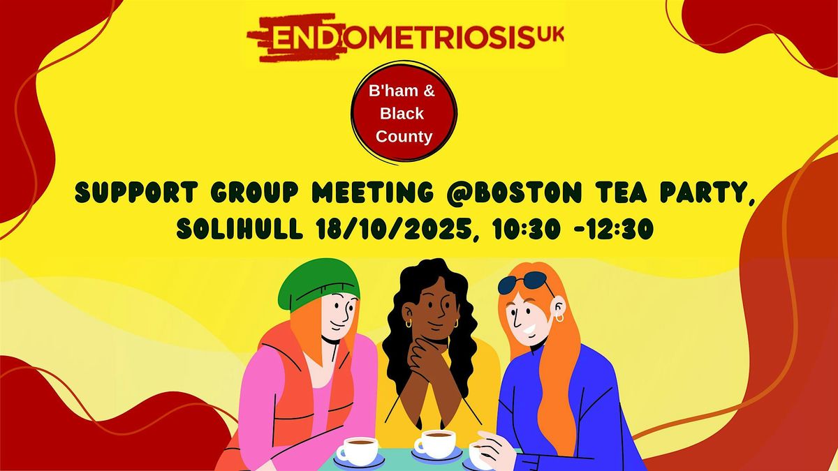Solihill Support Group Meeting@ Boston Tea Party, 18 October | Event in Solihull | AllEvents