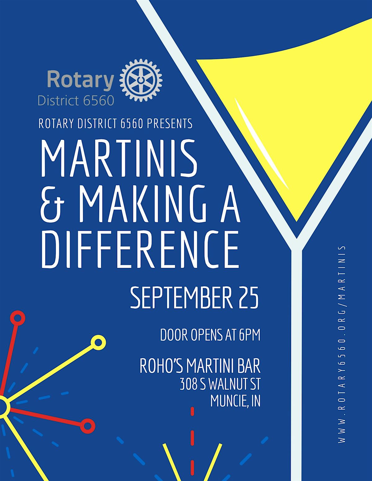 Martinis & Making A Difference, 25 September | Event in Muncie | AllEvents