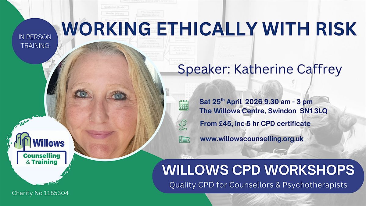 Working Ethically with Risk, 25 April | Event in Swindon | AllEvents