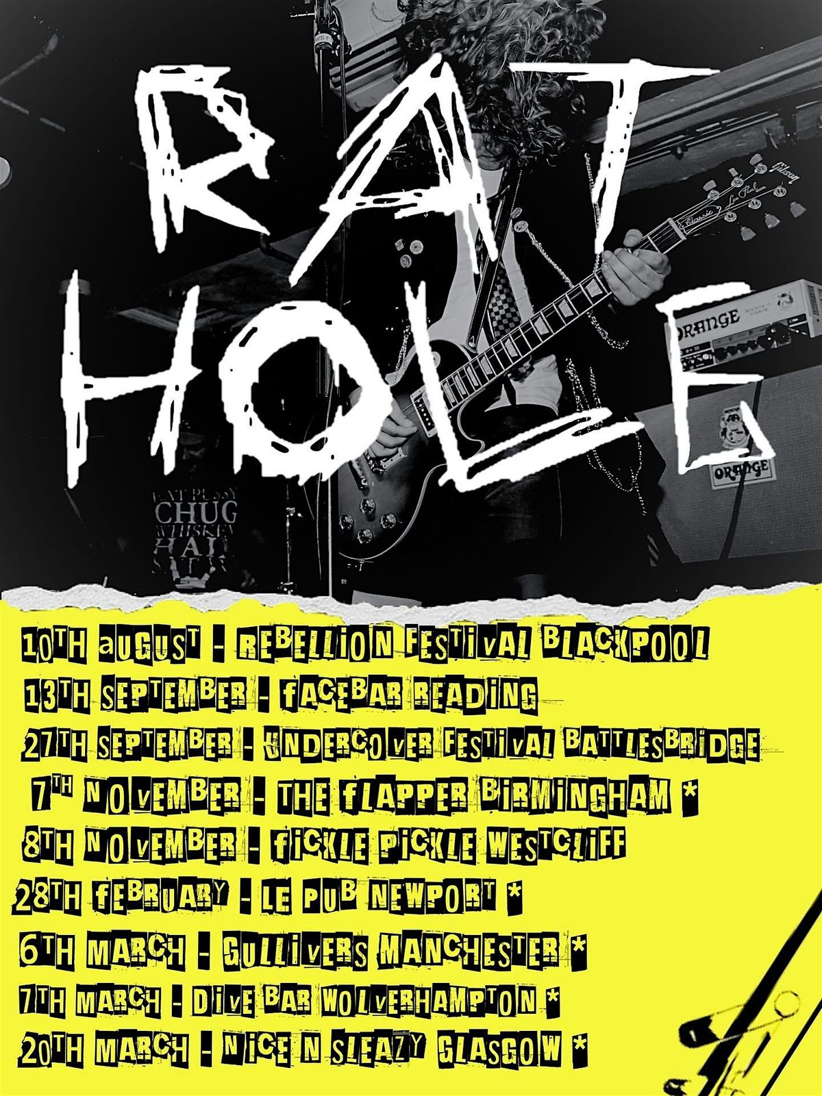 RAT HOLE @ LE PUB NEWPORT, 28 February | Event in Newport | AllEvents