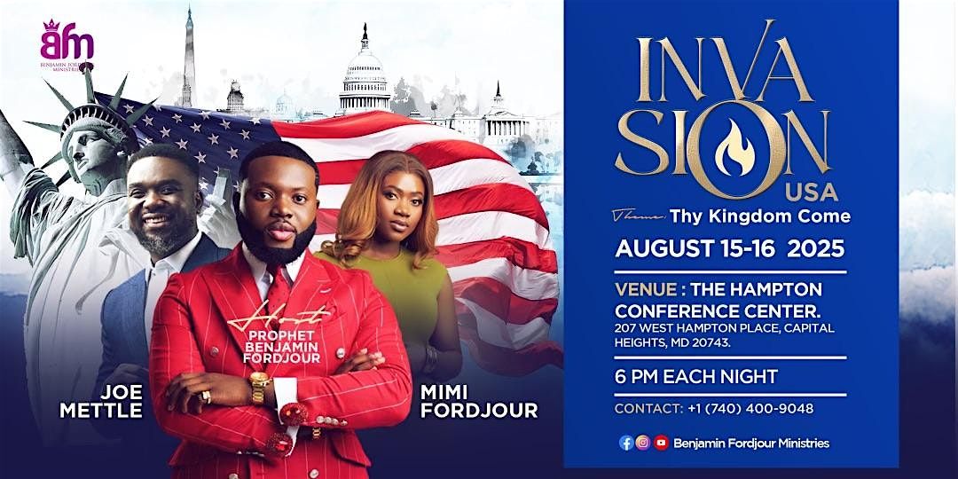 INVASION USA, 15 August | Event in Capitol Heights | AllEvents
