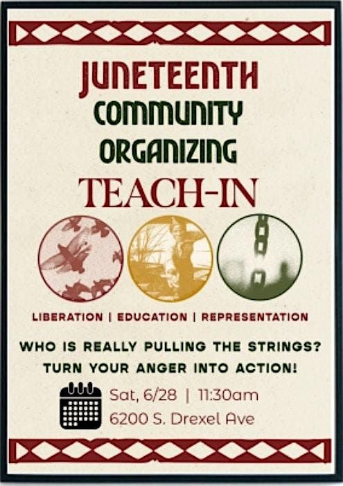6/28 Community Organizing Teach-In, 28 June | Event in Chicago | AllEvents