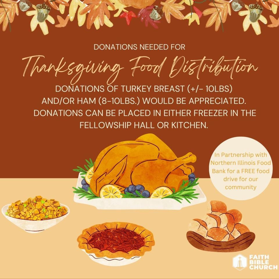 Community Food Distribution with Northern Illinois Food Bank, Faith