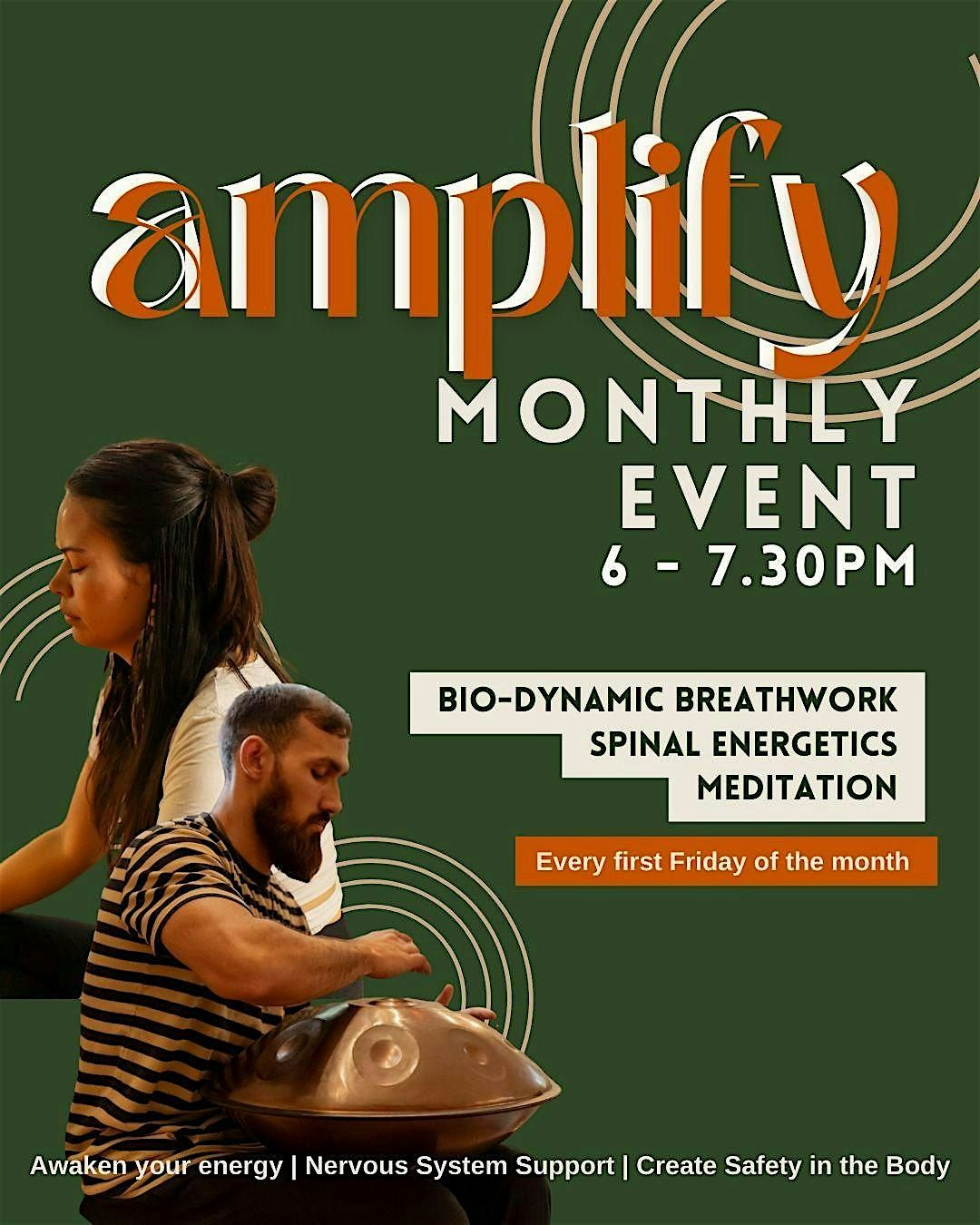 AMPLIFY - A Breath & Spinal Energetics Event, 24 October | Event in Cranbourne West | AllEvents