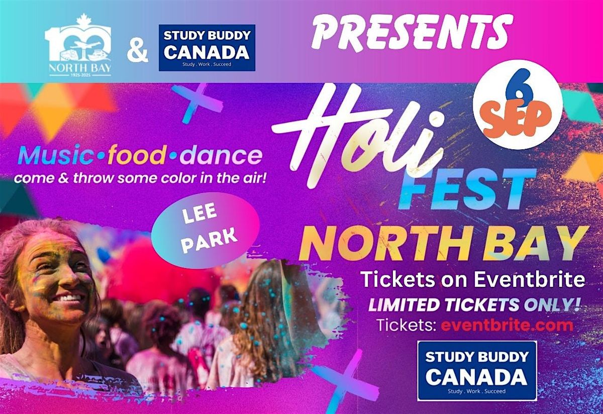 Holi Fest- Festival Of Colours, 6 September | Event in North Bay | AllEvents
