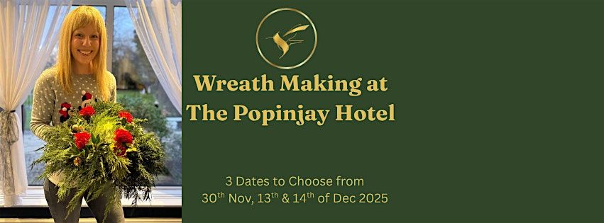 Wreath Making Class with Festive Food, 14 December | Event in Carluke | AllEvents