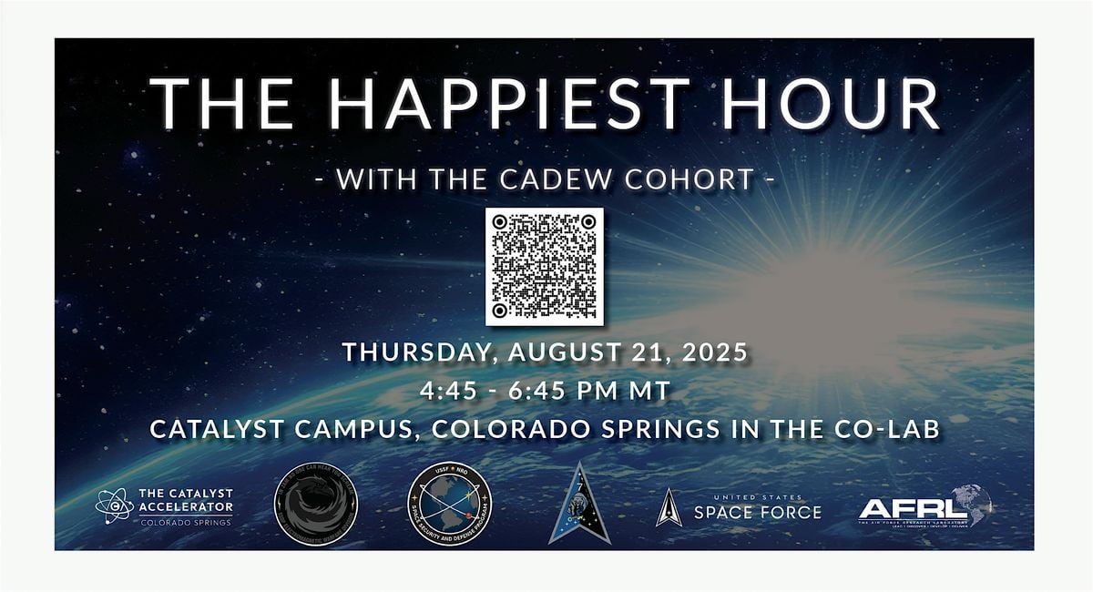 The Happiest Hour with the CADEW Cohort, 21 August | Event in Colorado Springs | AllEvents
