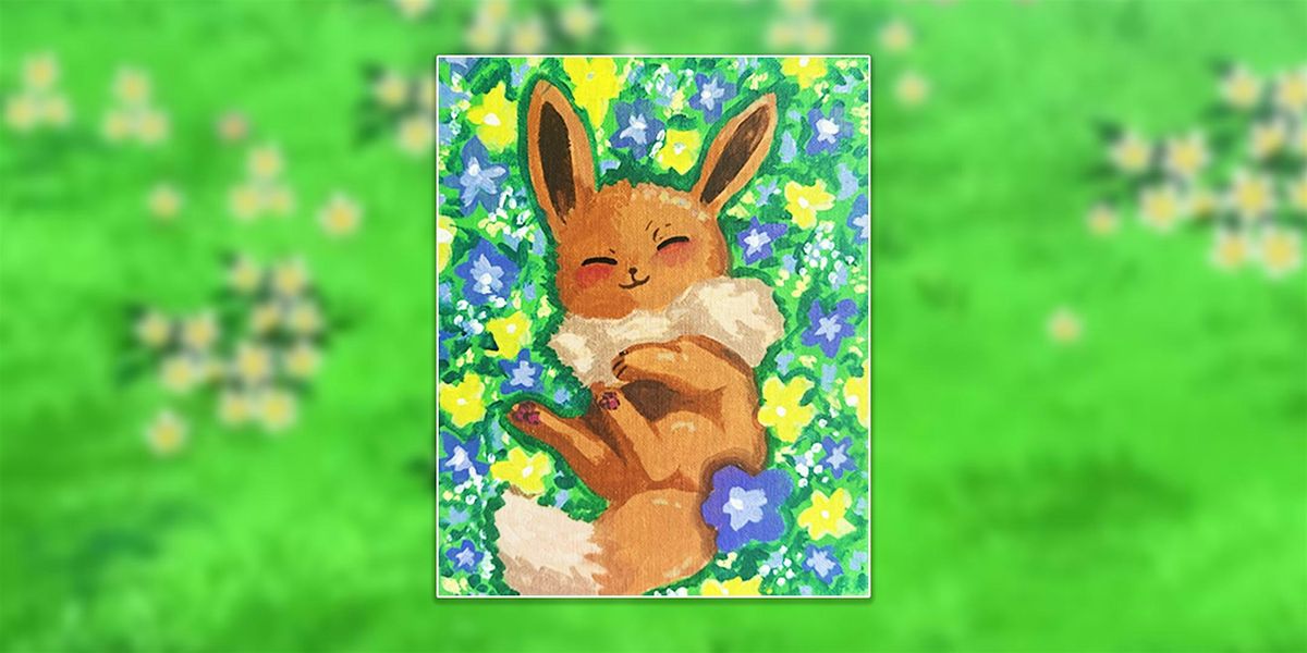 Sleepy Eevee Paint-n-Sip, 3 August | Event in Centralia | AllEvents