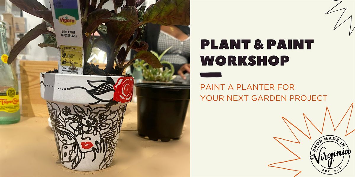 Plant & Paint Workshop, 21 August | Event in Alexandria | AllEvents
