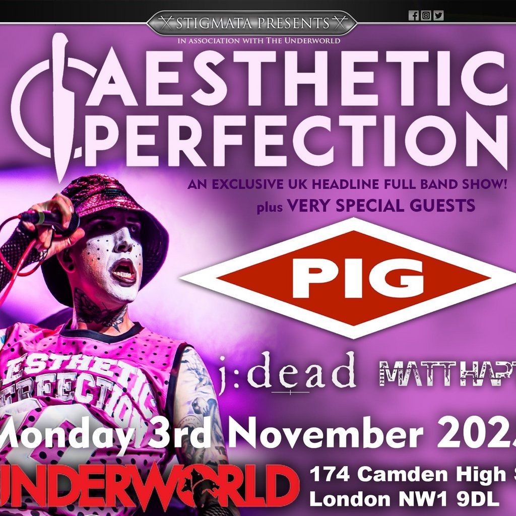 Aesthetic Perfection, 3 November | Event in London | AllEvents